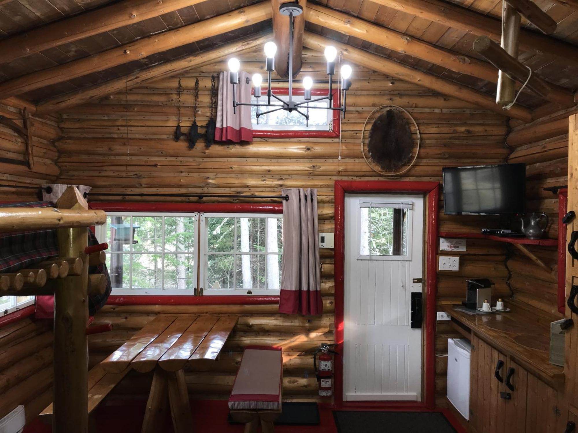 Domaine Le Bostonnais - Le Village En Bois Rond La Tuque Δωμάτιο φωτογραφία