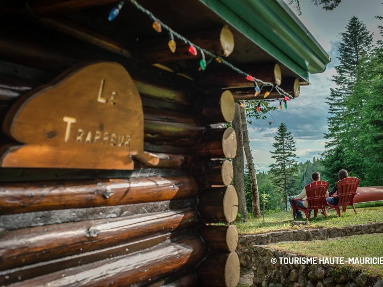 Domaine Le Bostonnais - Le Village En Bois Rond La Tuque Δωμάτιο φωτογραφία