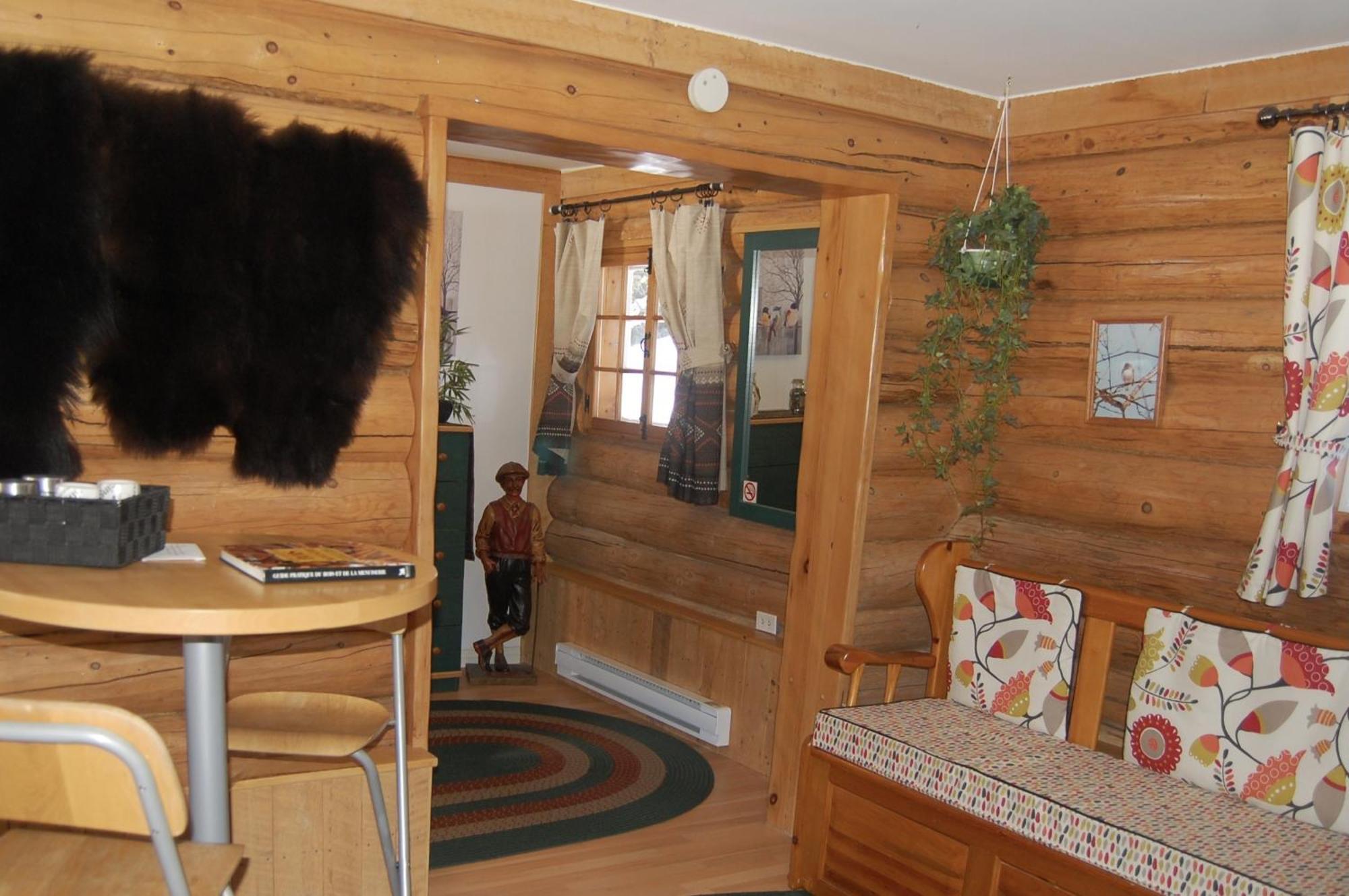 Domaine Le Bostonnais - Le Village En Bois Rond La Tuque Δωμάτιο φωτογραφία