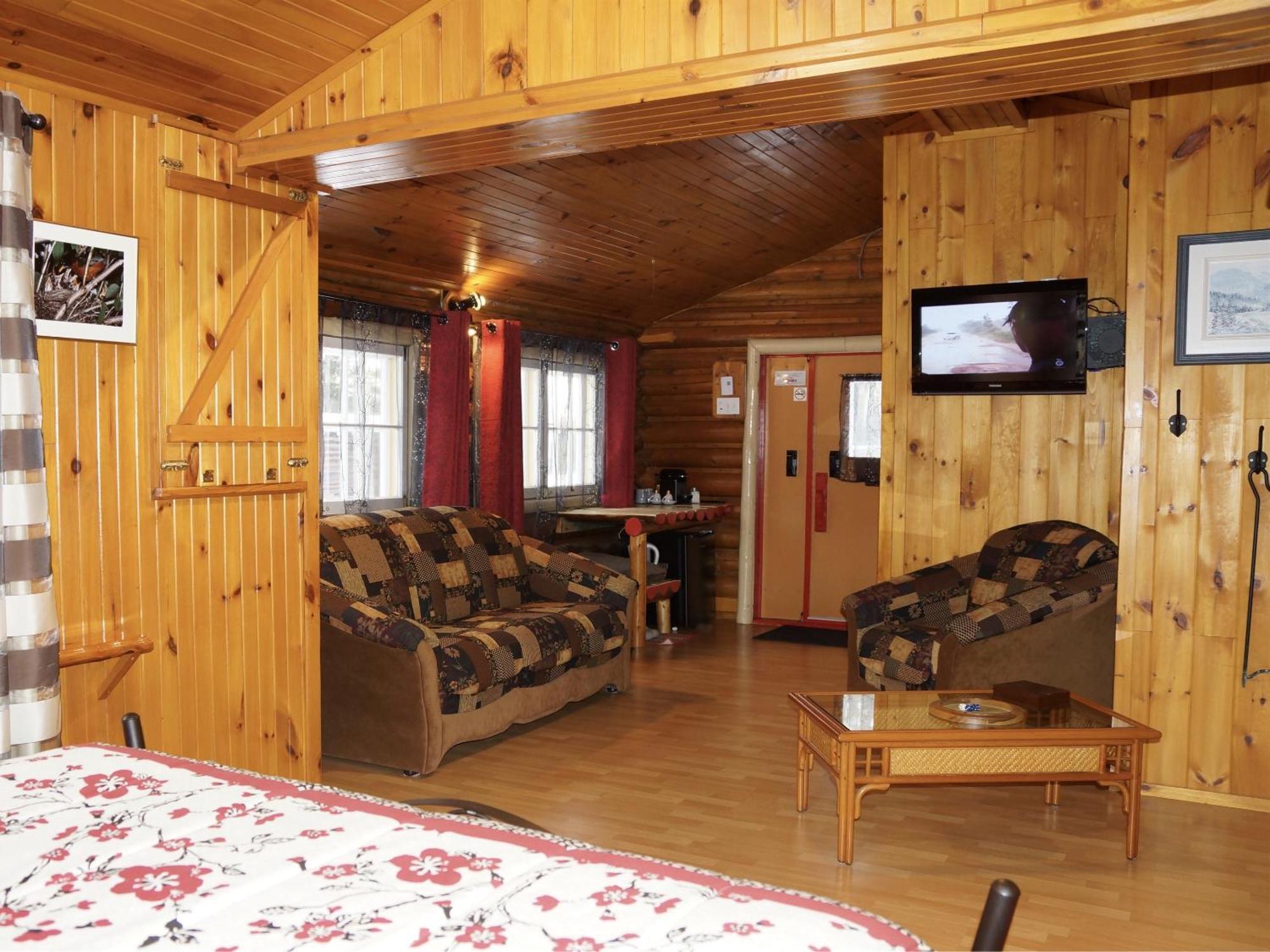 Domaine Le Bostonnais - Le Village En Bois Rond La Tuque Δωμάτιο φωτογραφία