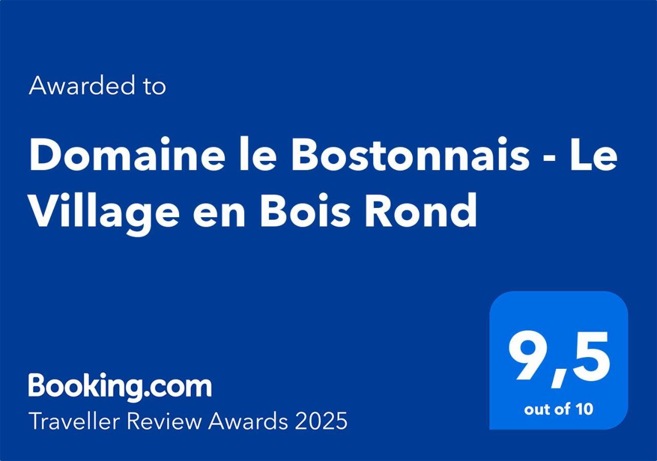 Domaine Le Bostonnais - Le Village En Bois Rond La Tuque Εξωτερικό φωτογραφία
