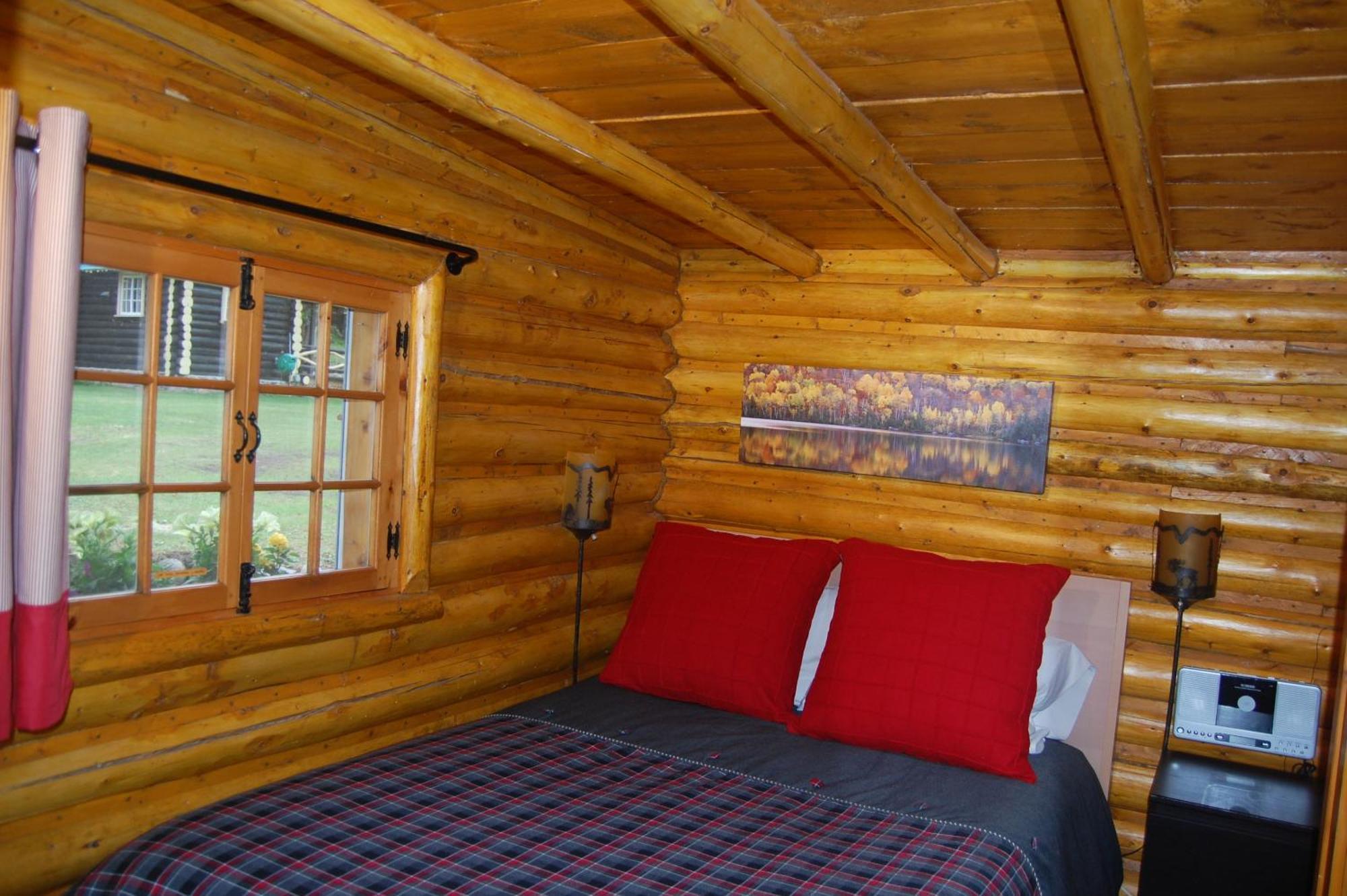 Domaine Le Bostonnais - Le Village En Bois Rond La Tuque Δωμάτιο φωτογραφία